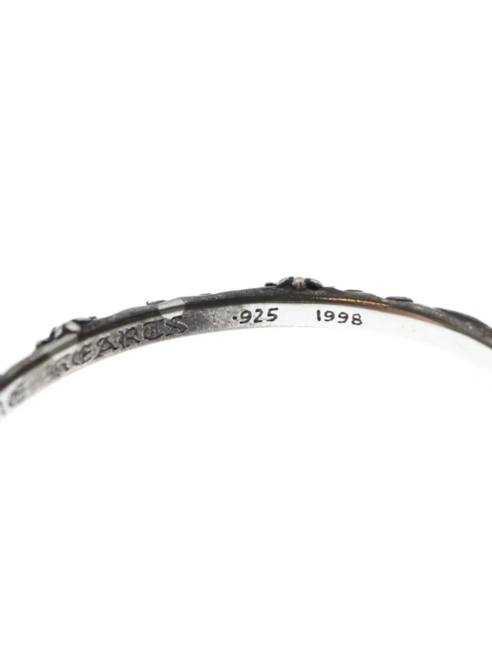 Chrome Hearts Bangle Sbt Band Bracelet Silver
